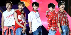 2018 인천공항 스카이 페스티벌에서의 에이스(왼쪽부터: 동훈, 찬, 와우, 김병관, 준)