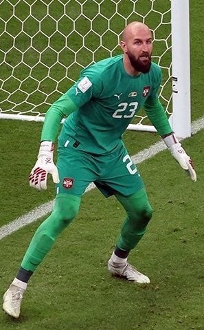 2022년 FIFA 월드컵에서 세르비아를 위해 뛰는 밀린코비치사비치