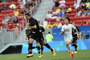 2016년 리우데자네이루 올림픽 축구 남자 한국 대표팀 경기에서