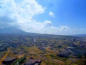 2012년 플리머스, 화산재에 묻힌 지역의 재생을 보여줍니다.