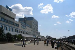 악토베의 기차역