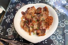 백족 스타일 훈제 돼지고기 "생고기"