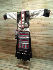 백족 여성의 의복