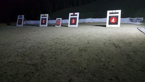 과녁과 맞아 떨어진 화살