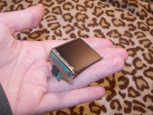 크리에이티브 ZEN V 미디어 플레이어의 OLED 디스플레이