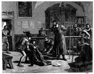 펠릭스 스피프니에프스키(Feliks Sypniewski) 작, 1884년 작, 얀 코하노프스키의 죽음