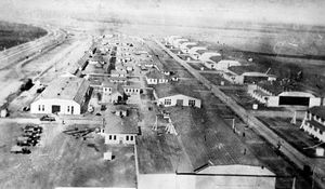 1918년 제1차 세계 대전 당시 댈러스 러브 필드