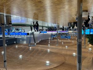 PDX의 체크인 카운터