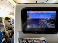 PTV 화면에 표시된 이동 지도