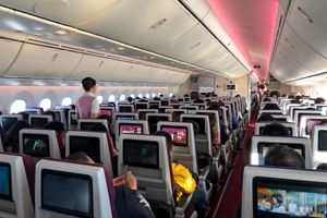 준야오 항공 보잉 787-9 이코노미석