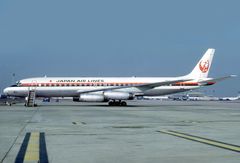 일본항공(Japan Air Lines)의 DC-8-62