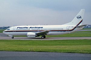 과거 퍼시픽 항공의 보잉 737-300
