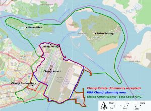 창이 지역 지도