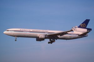 1998년 당시 만다린 항공의 맥도넬 더글러스 MD-11 항공기