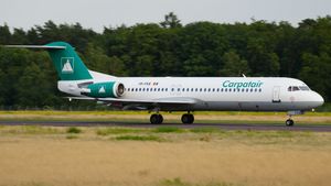 카르파트에어가 운항했던 포커 100