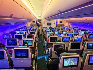 필리핀항공 에어버스 A350-900의 이코노미 클래스 좌석