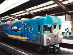 히비야선 3000계 향유고래 (1994년 7월 23일 / 나카메구로역)