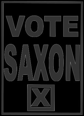  에피소드에 등장하는 '색슨 지지' 포스터