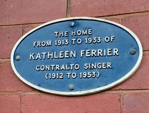 블랙번(Blackburn)에 있는 블루 플라크(Blue plaque)