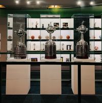 파우메이라스의 이전 트로피 전시관