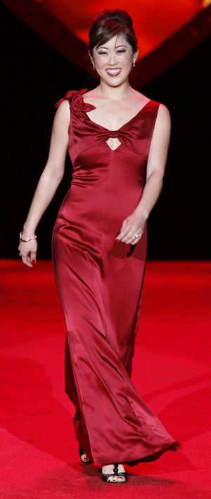 2009년 더 하트 트루스 패션쇼에 참석한 야마구치