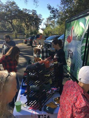 미국 플로리다주의 팝업 운동화 소매점