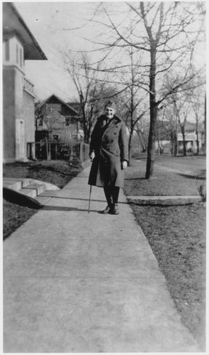 어니스트 헤밍웨이(Ernest Hemingway) in Oak Park, 1919