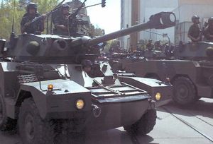 멕시코 육군 ERC 90 F1 Lynx, 독립기념일 열병식