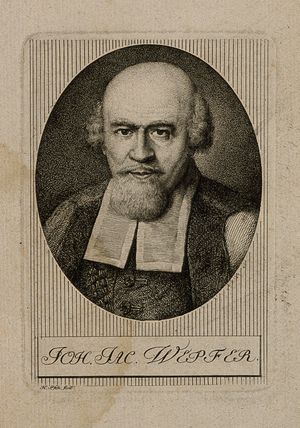 요한 야코프 베퍼(Johann Jakob Wepfer), 판화