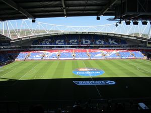 터프시트 커뮤니티 스타디움은 1997년부터 볼턴 원더러스의 홈 구장이다.