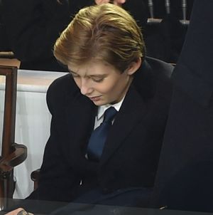 2017년 1월, 대통령 취임식에서