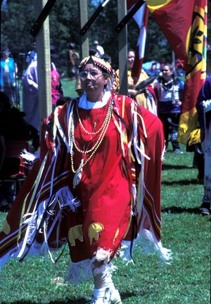 Eel Ground First Nation에서 열린 파우와우