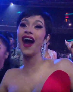 2018 MTV 비디오 뮤직 어워드에서의 카디 비