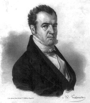 1841년경 찰스 펜더리치가 그린 벨의 초상화