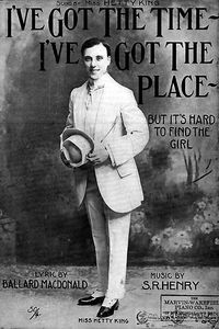 남장 여자 연예인 헤티 킹(Hetty King)