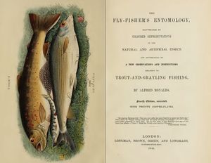 1836년에 처음 출판되었을 때 플라이 낚시 발전에 큰 영향을 미친 알프레드 로널즈의 플라이 낚시의 곤충학.