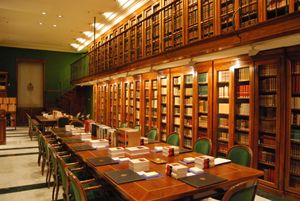 스페인 왕립 학술원 도서관 부분 전경