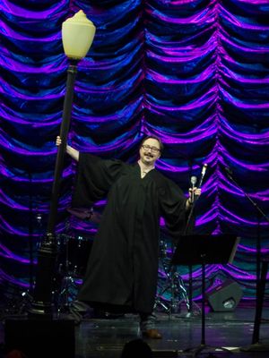 2013년 《존 호지먼 판사》 녹음 중인 호지먼