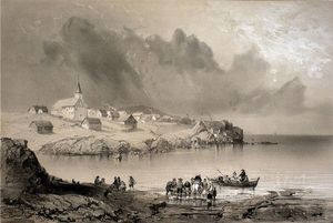 1839년 바르텔레미 로베르뉴가 그린 토르스하운