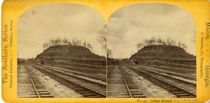 옥멀지 국립기념공원 장례 고분, 1876년경.