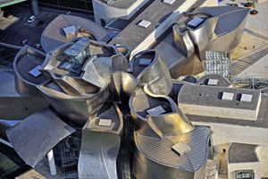 미술관의 항공 사진