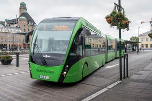 말뫼 중앙역의 시내버스