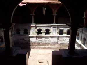 마두완웰라 왈라와(Maduwanwela Walawwa)의 중앙 안뜰