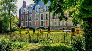 알자스-로렌 거리 공원에서 바라본 모습