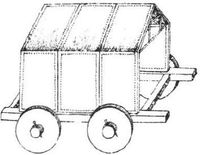 《무경총요(武經總要)》에 나오는 초기 형태의 전차 그림