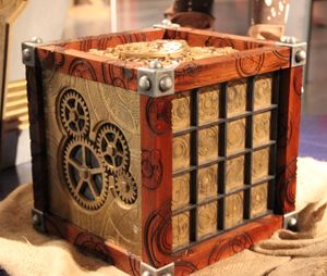 닥터 후 체험에서 전시된 순간 장치