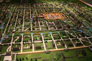 송나라 시대 개봉(汴梁)의 복원도