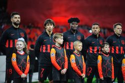 2019년 아틀레티코 마드리드 소속 당시 펠릭스 (왼쪽에서 두 번째)