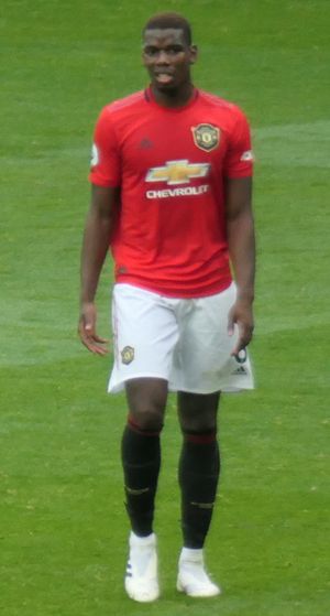 2019년 맨체스터 유나이티드에서 뛰는 포그바