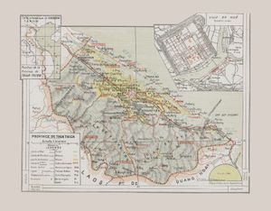 1909년 승천성 지도